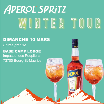 Aperol Winter Tour au BC7 - Bourg Saint Maurice, 10 Mars 2024
