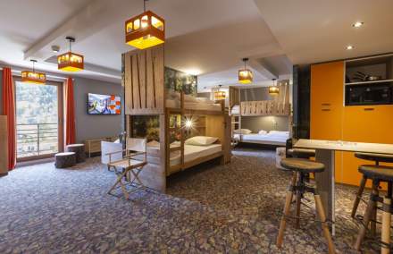 Base Camp Lodge · Hotel Design Savoie · dortoirs