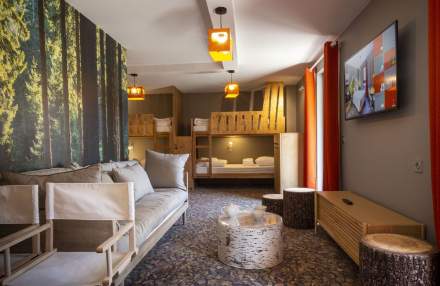 Base Camp Lodge · Hotel Design Savoie · dortoirs